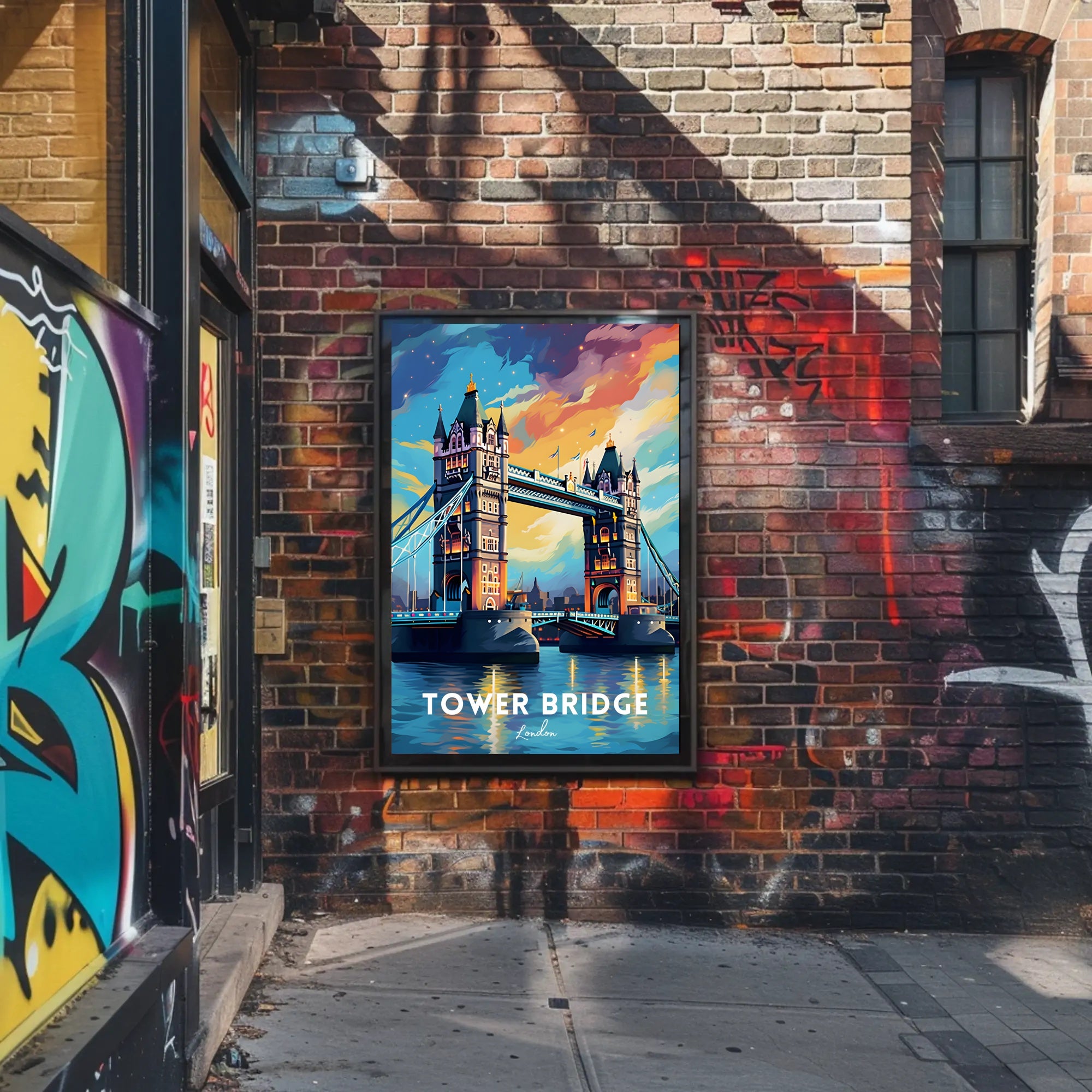 Tower Bridge Dreamscape London Urban or Cityscape Poster