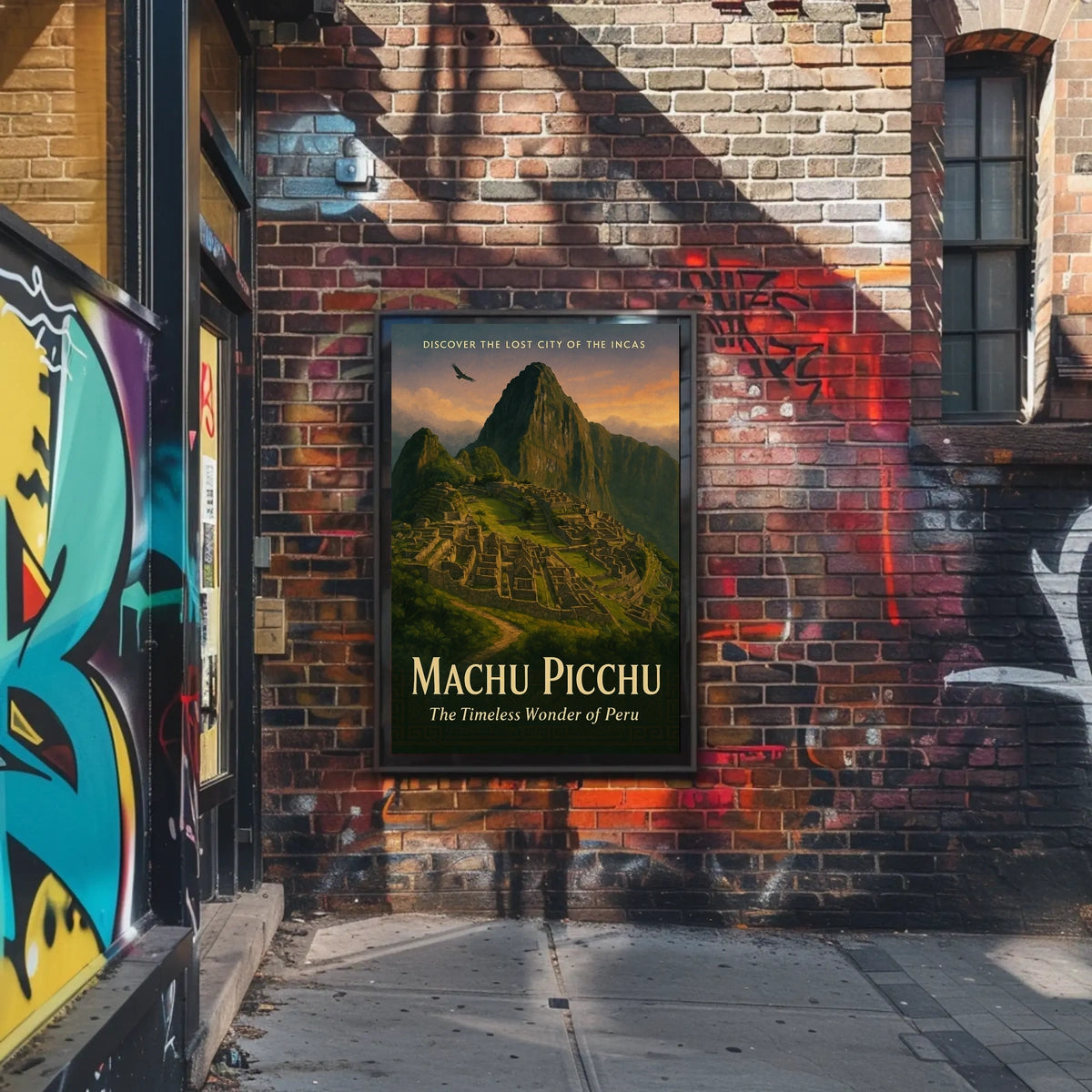 Discover Machu Picchu Poster