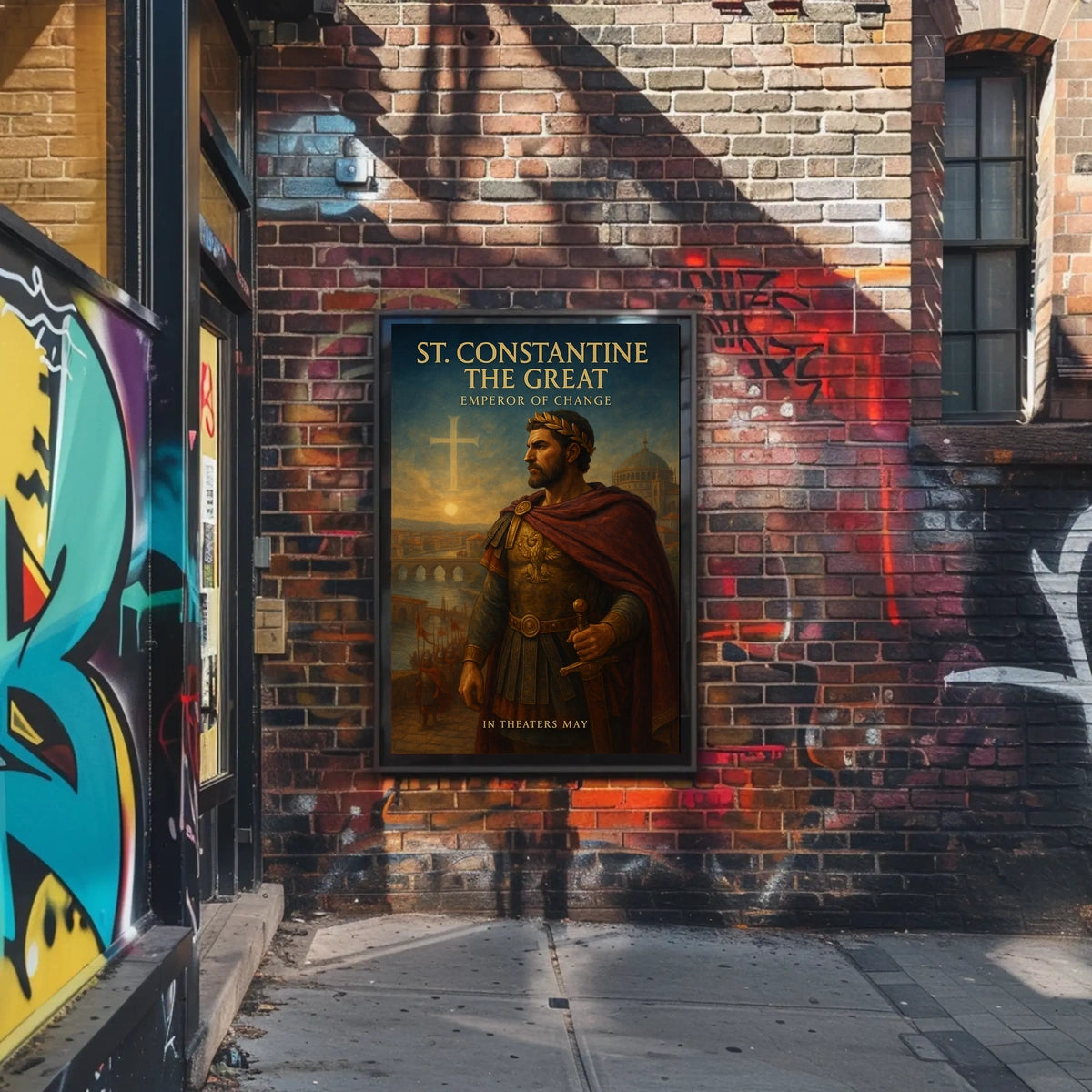 St. Constantine The Great Emperor Of Poster
