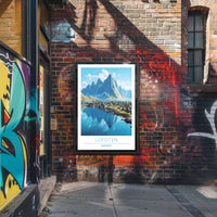 Lofoten Scenic View Poster