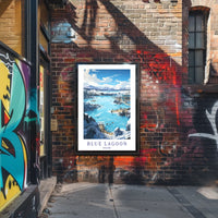 Blue Lagoon Iceland Poster