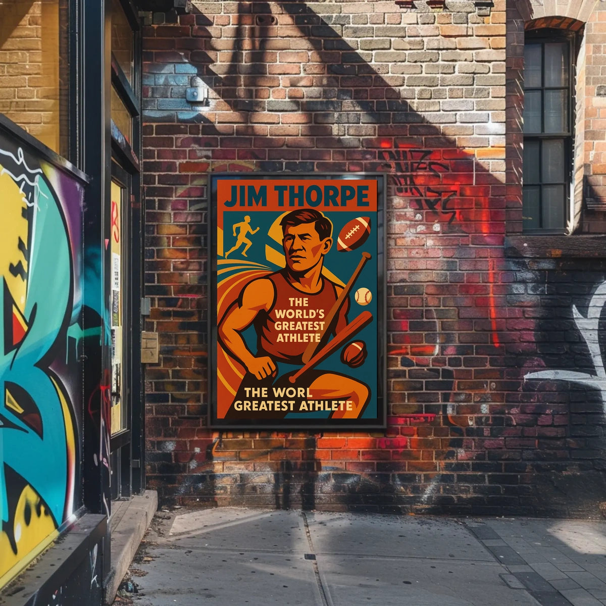 The Worlds Greatest Athlete Poster