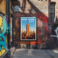 New York City Skyline Poster PosterGoat