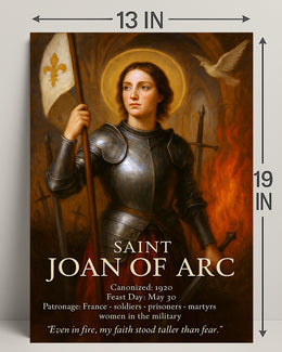 Saint Joan of Arc Poster PosterGoat