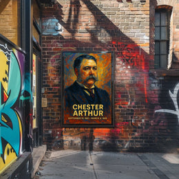 Chester Arthur Poster