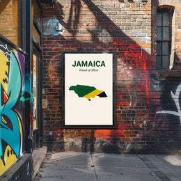 Jamaica Island of Allure Poster