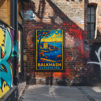Balkhash, Kazakhstan Poster