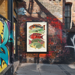 Great Barrier Reef Fishes Poster