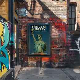 Statue of Liberty Patriotic Icon Cultural or Heritage Poster