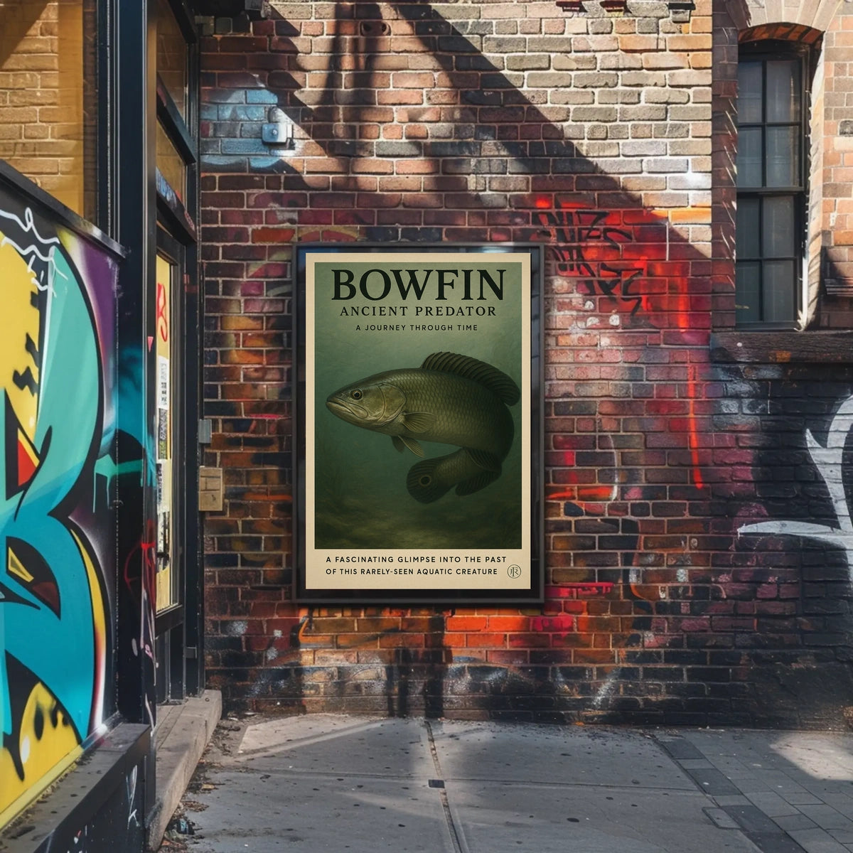 Bowfin Ancient Predator Poster