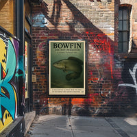 Bowfin Ancient Predator Poster