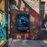 Great White Apex of the Abyss Poster