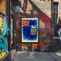 The Falkland Islands Flag Poster