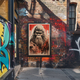Mysterious Creature In The Wild Poster