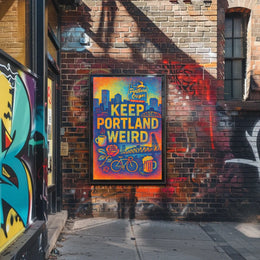 Keep Portland Weird Poster