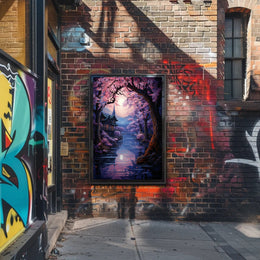 Enchanted Cherry Blossom Retreat Poster