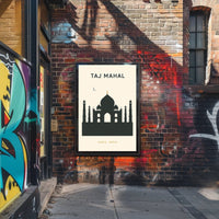 Taj Mahal Agra, India Poster PosterGoat