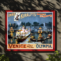 Venetian Festive Spectacle Cultural or Heritage Poster