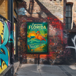 Experience Florida Sunshine Forever Poster