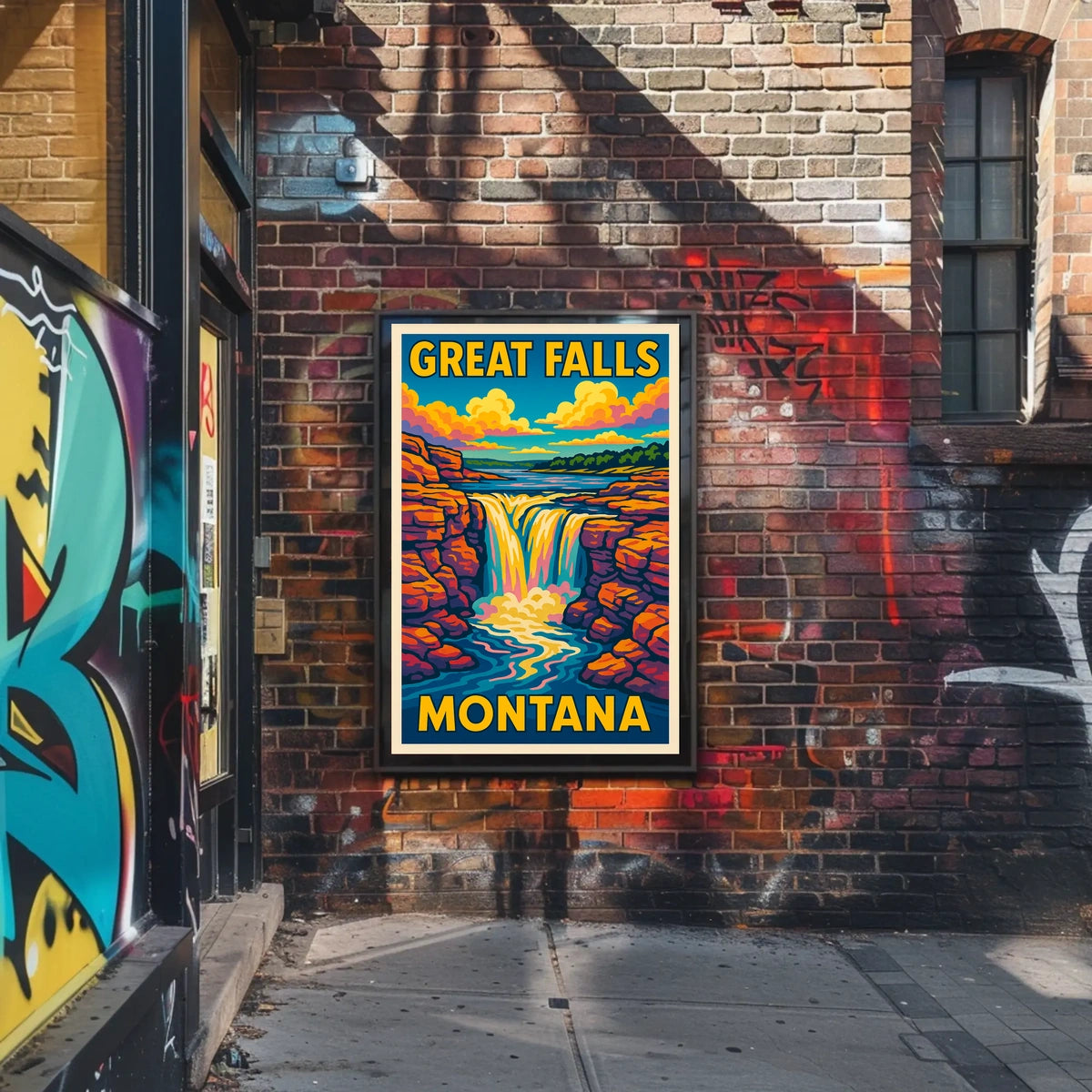 Great Falls, Montana Poster