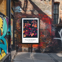 William Morris Cotton Prints Exhibition Poster
