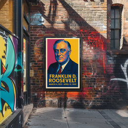 Franklin D. Roosevelt Poster