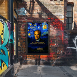 Gerald Ford 38th President of the United States Presidential Masterpiece Series Poster