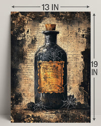 Vintage Potion Bottle Vintage Poster