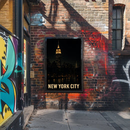 New York City Skyline Poster