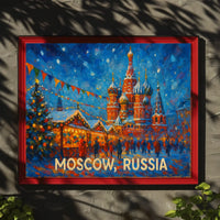 Moscow, Russia Winter Wonderland Poster