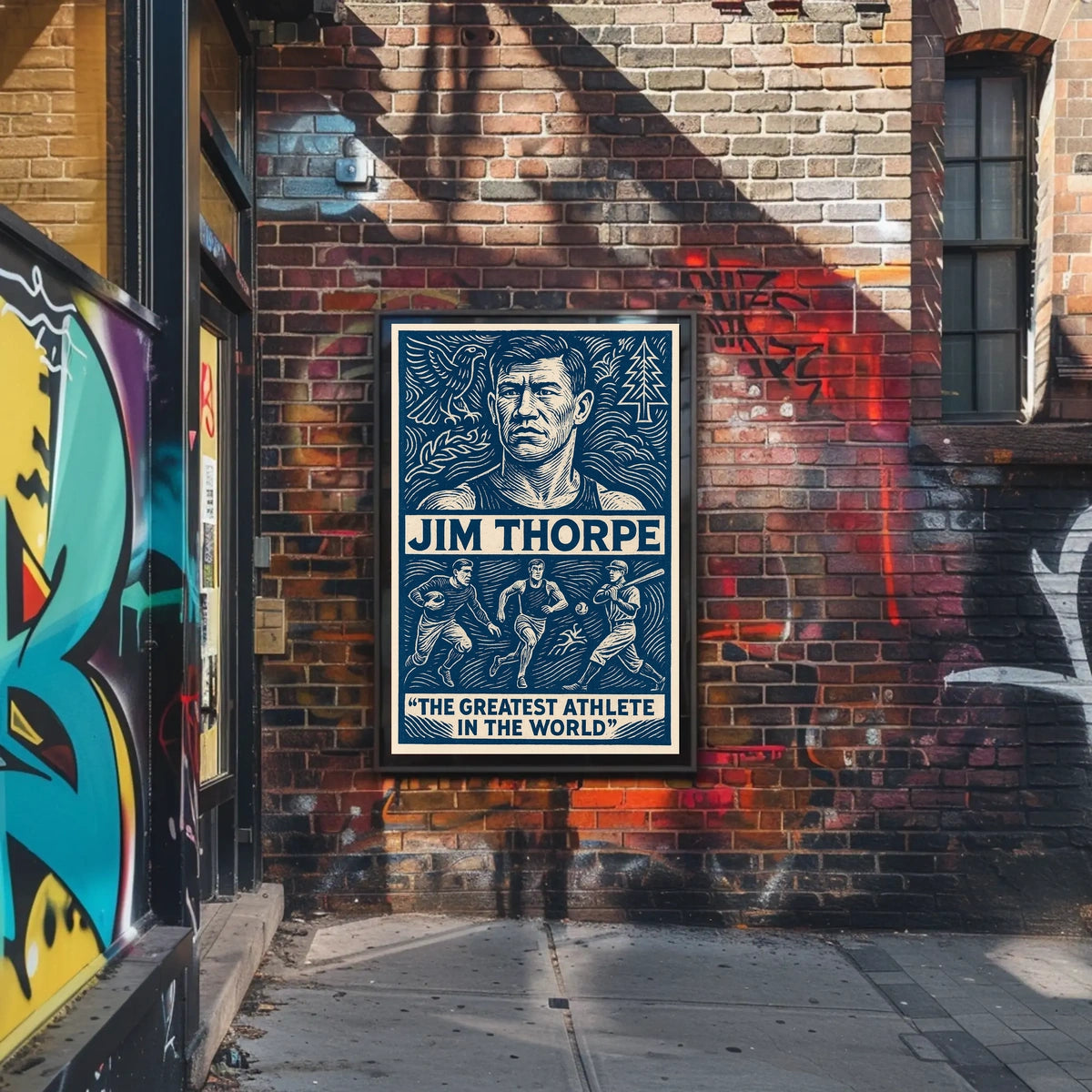 Celebrating Jim Thorpe Poster