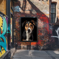 Portrait Of A Dog Poster PosterGoat