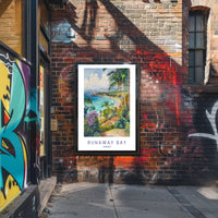 Runaway Bay Paradise Poster PosterGoat