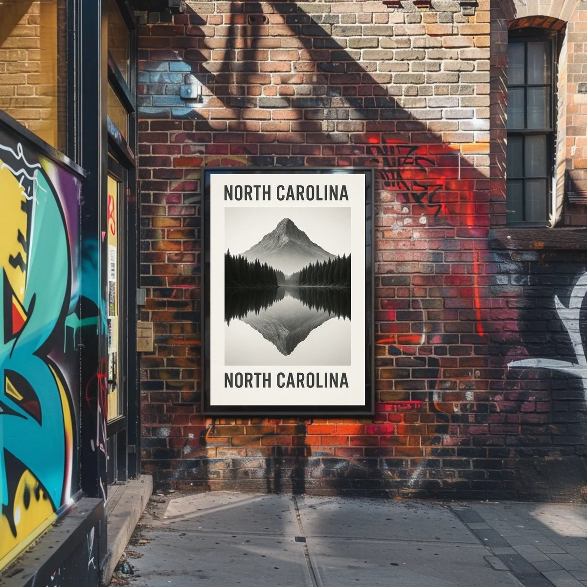 North Carolina Reflections Poster