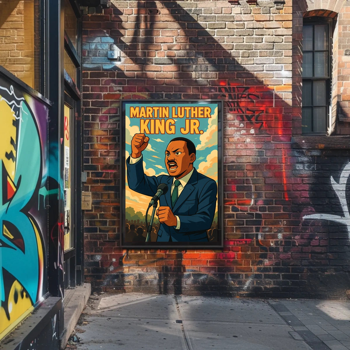 Martin Luther King Jr. Inspirational Poster