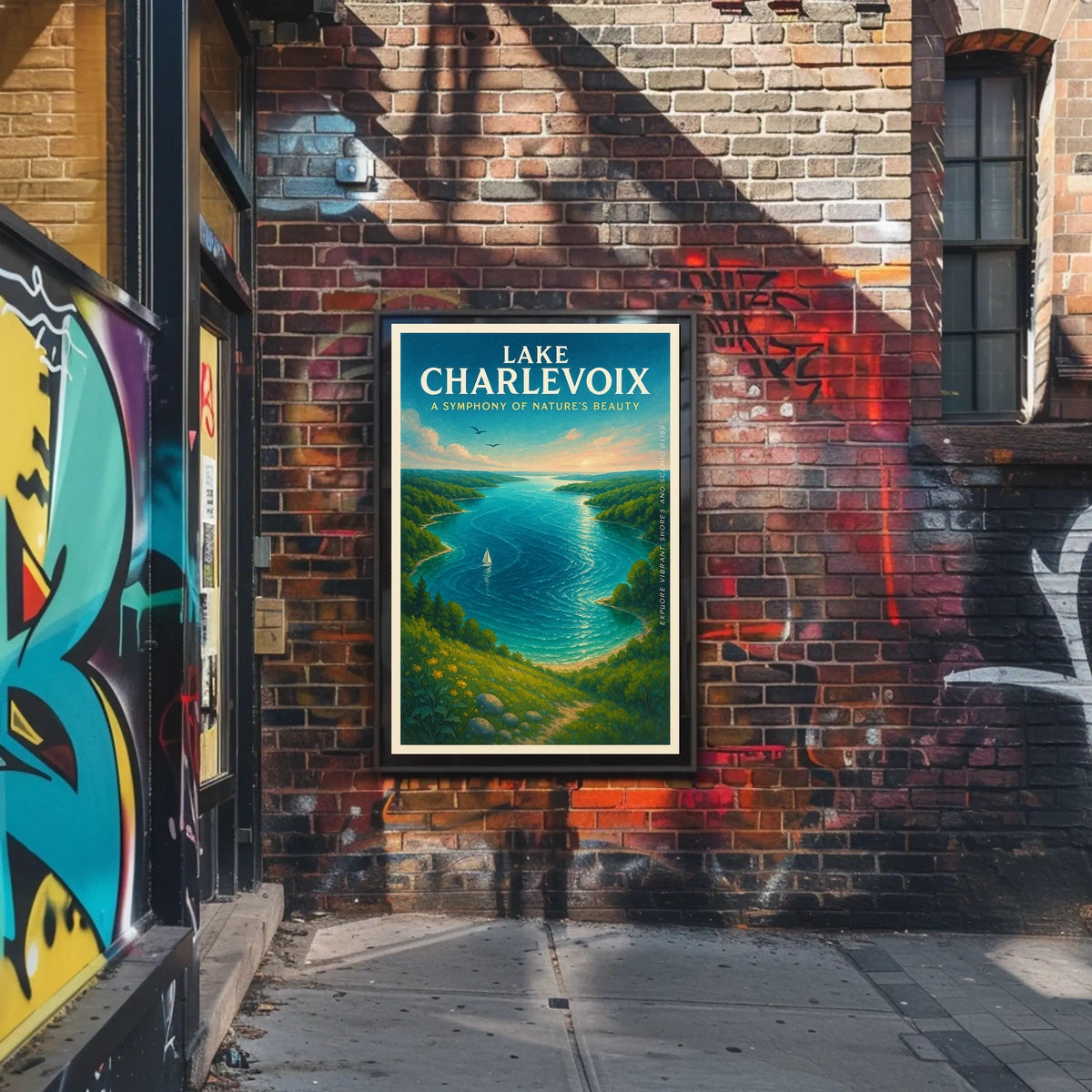 Lake Charlevoix A Symphony Of NatureS Poster