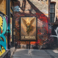 St. Michael Archangel Warrior Art Poster