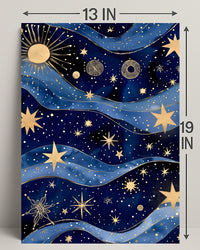 Celestial Cosmic Dreams in Space or Astronomy Poster
