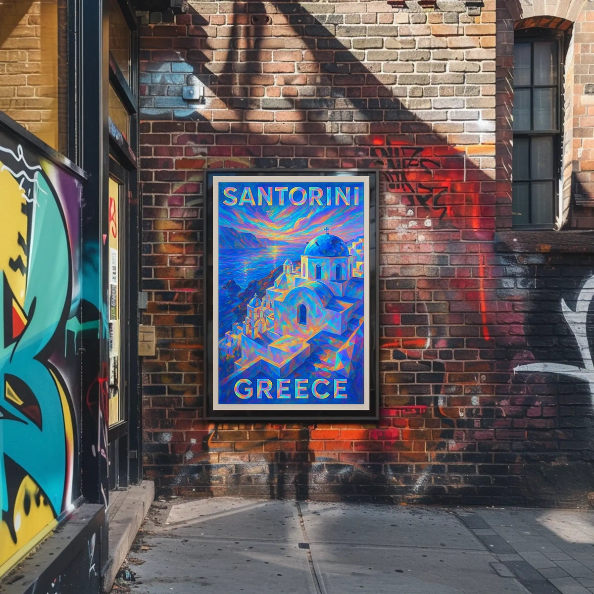 Santorini, Greece Poster