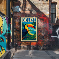 Belize Tropical Paradise Poster