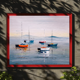 Serene Harbor Poster