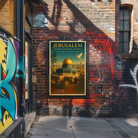 Jerusalem Where History Echoes Poster
