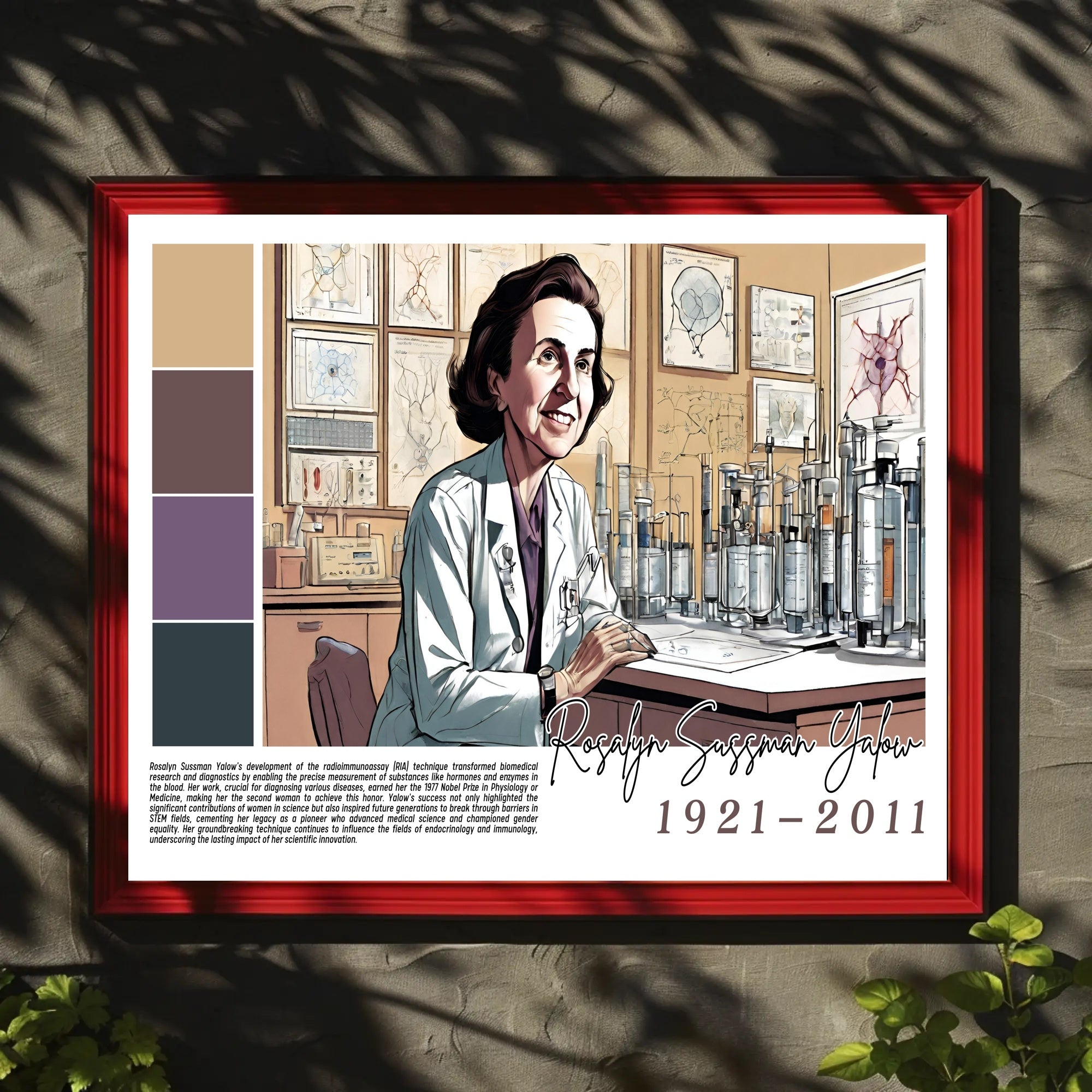 Rosalyn Sussman Yalow: Pioneer in Biomedical Science Poster
