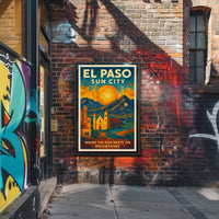 El Paso Sun City Poster