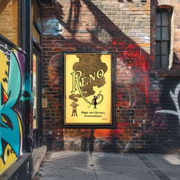 Magic and Mystery Vintage Artistic Cultural Heritage Poster