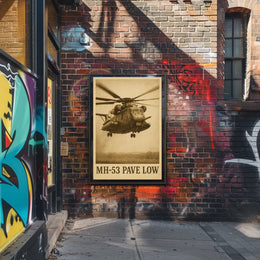 Mh-53 Pave Low Poster
