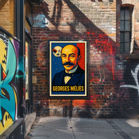 Georges Méliès Cinematic Pioneer Poster