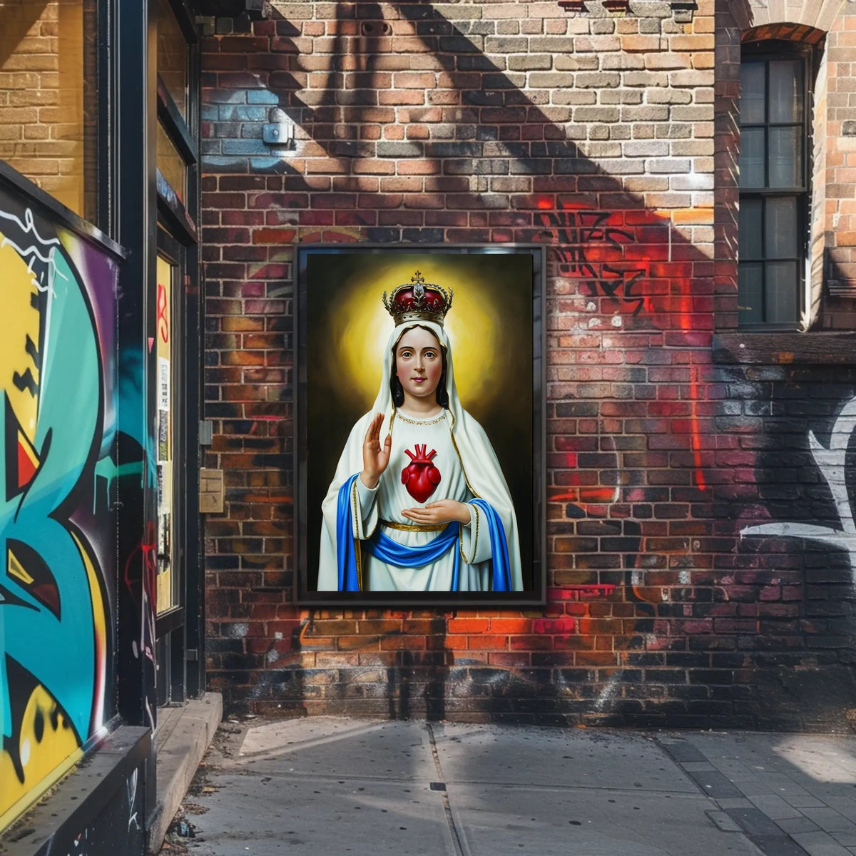 Sacred Heart of Mary Poster