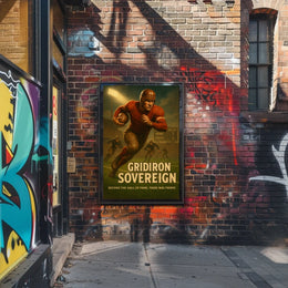 Gridiron Sovereign Football Poster