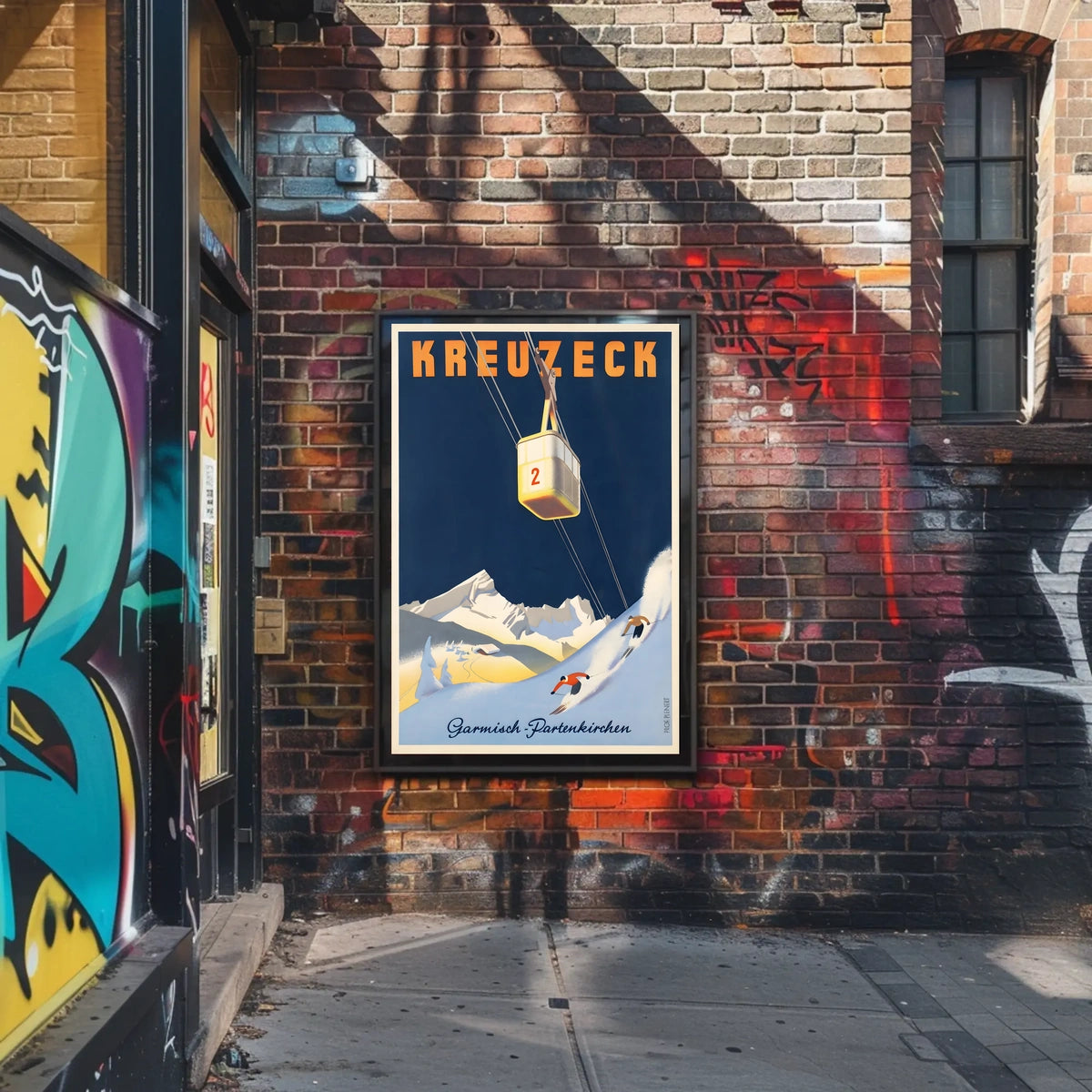 Kreuzeck Ski Adventure Poster